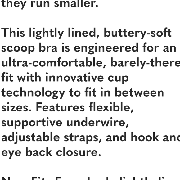 Skims Weightless Scoop Bra Espresso 32D NWT - Picture 10 of 10